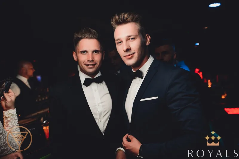 Hości na evencie w klubie Royals